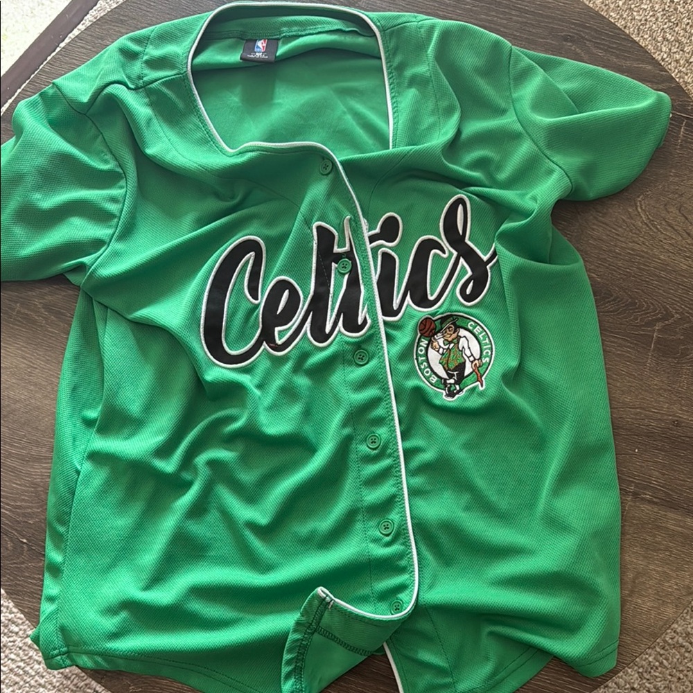 Celtics Kids Green Shirt